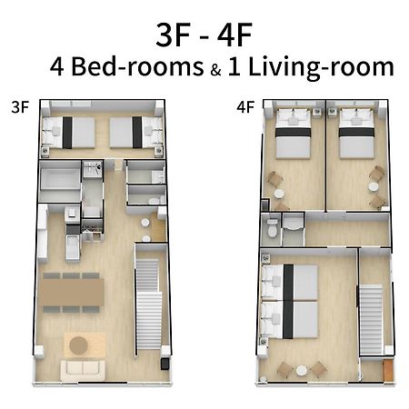 Bijou Suites Sorriso Osaka Habitación foto